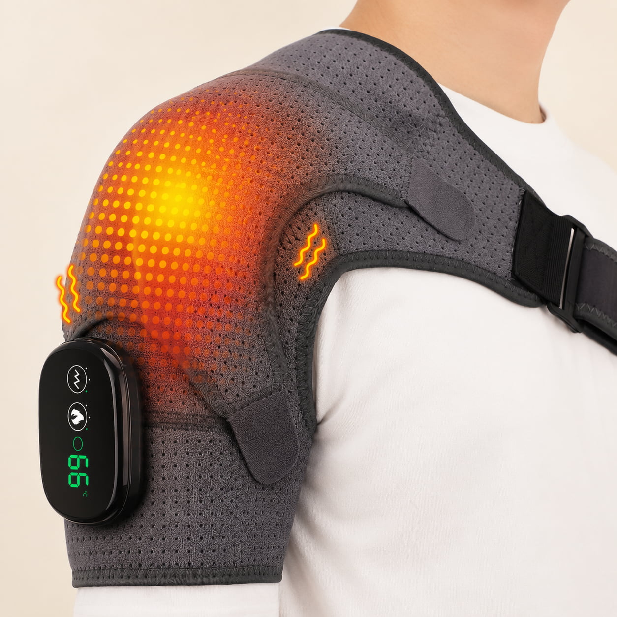 ShoulderEase Pro™ Heated Shoulder Support Brace