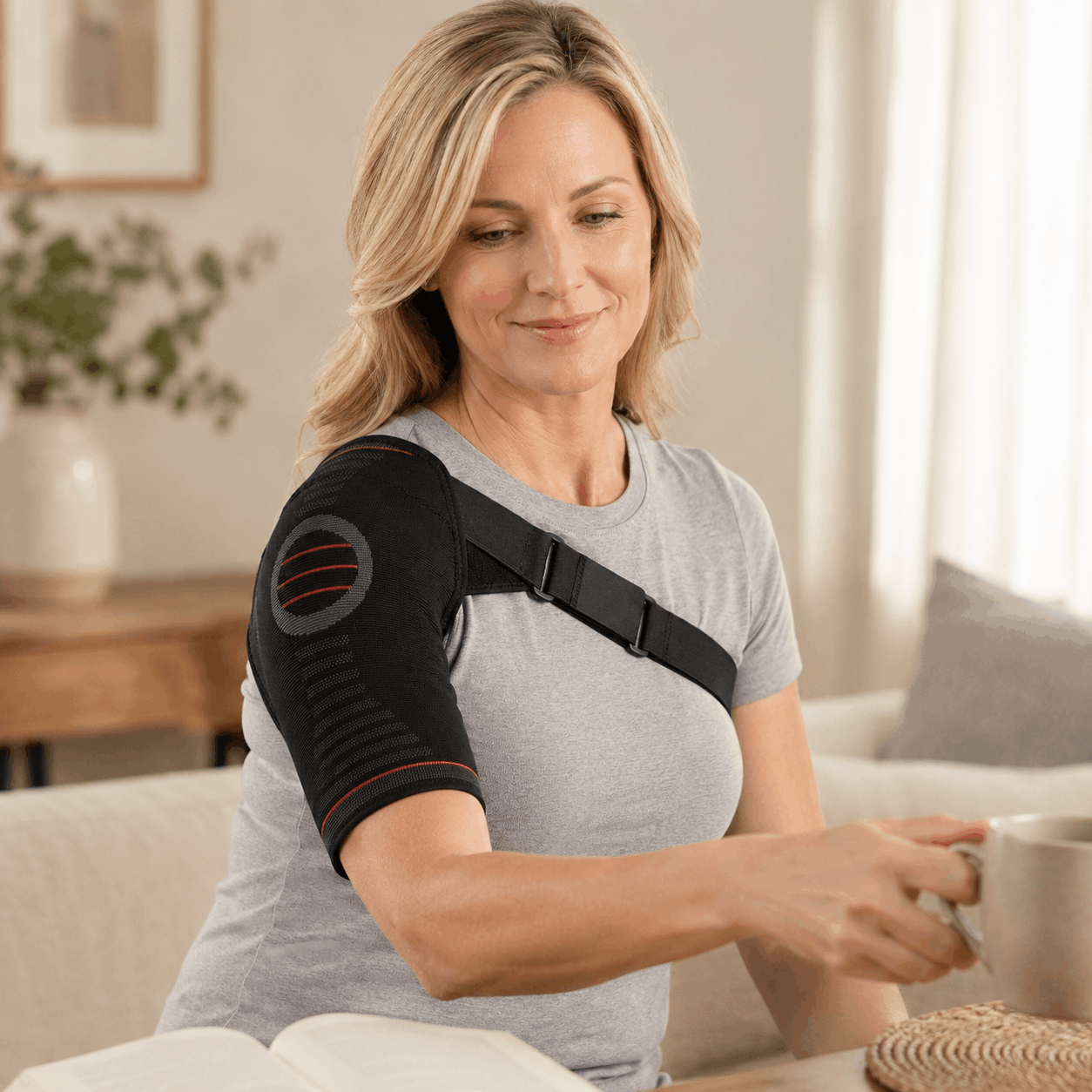 ShoulderGuard Pro™ Adjustable Shoulder Support Brace