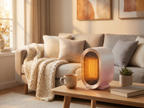 1200W PTC Space Heater with Adjustable Tilt, 2 Modes, and Auto Shut Off
