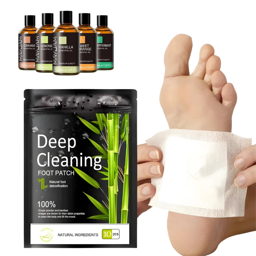 Bamboo Foot Detox Patches | Wake Up Feeling Refreshed