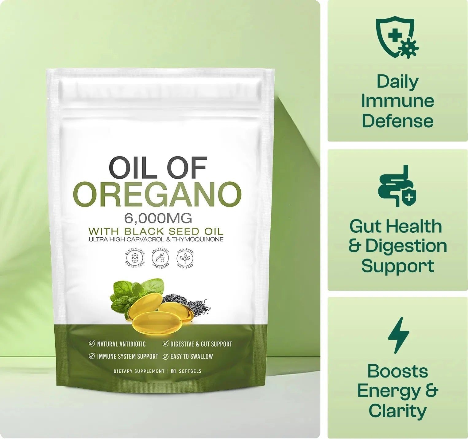 Oil Of Oregano Softgels