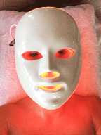 LED Red Light Face Mask for Glowing Looking Skin