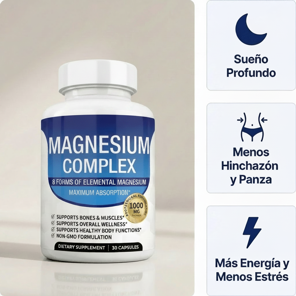 Complejo de Magnesio 8-en-1