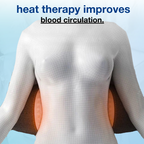 Portable Wireless Lumbar Support Back Massager Pillow