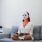 LED Red Light Face Mask for Glowing Looking Skin