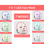 LED Red Light Face Mask for Glowing Looking Skin