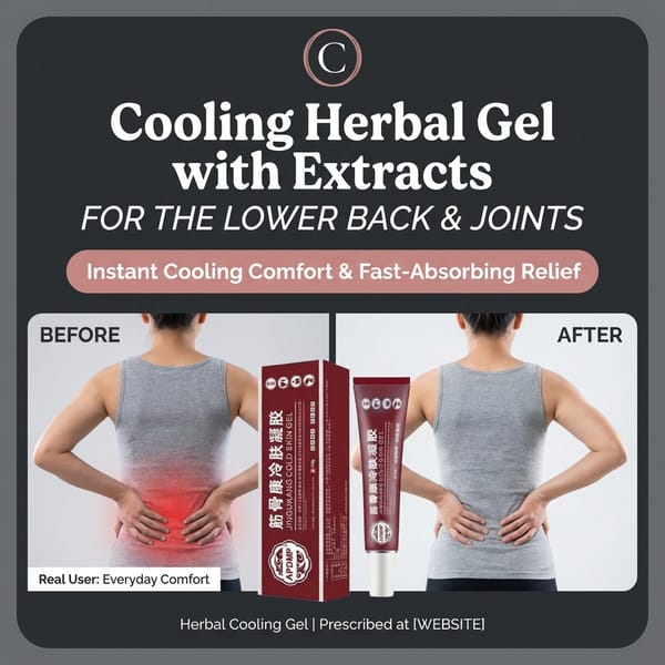 Cooling Relief Gel for Back & Joint Comfort