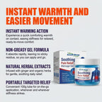 Warming Herbal Massage Gel (Ginger + Herbal Extracts)