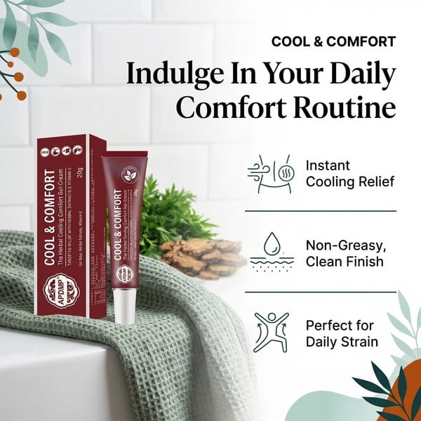 Cooling Relief Gel for Back & Joint Comfort