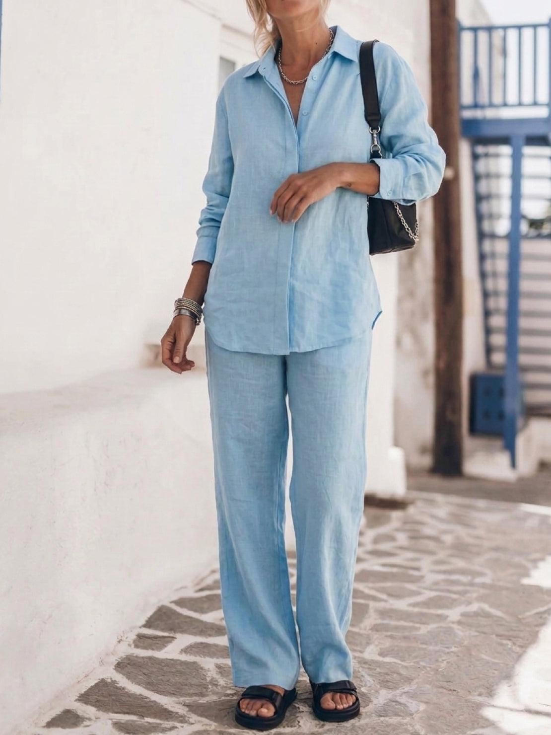 Pure Cotton Relaxed Set