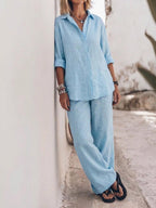Pure Cotton Relaxed Set