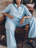 Pure Cotton Relaxed Set