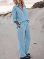 Pure Cotton Relaxed Set