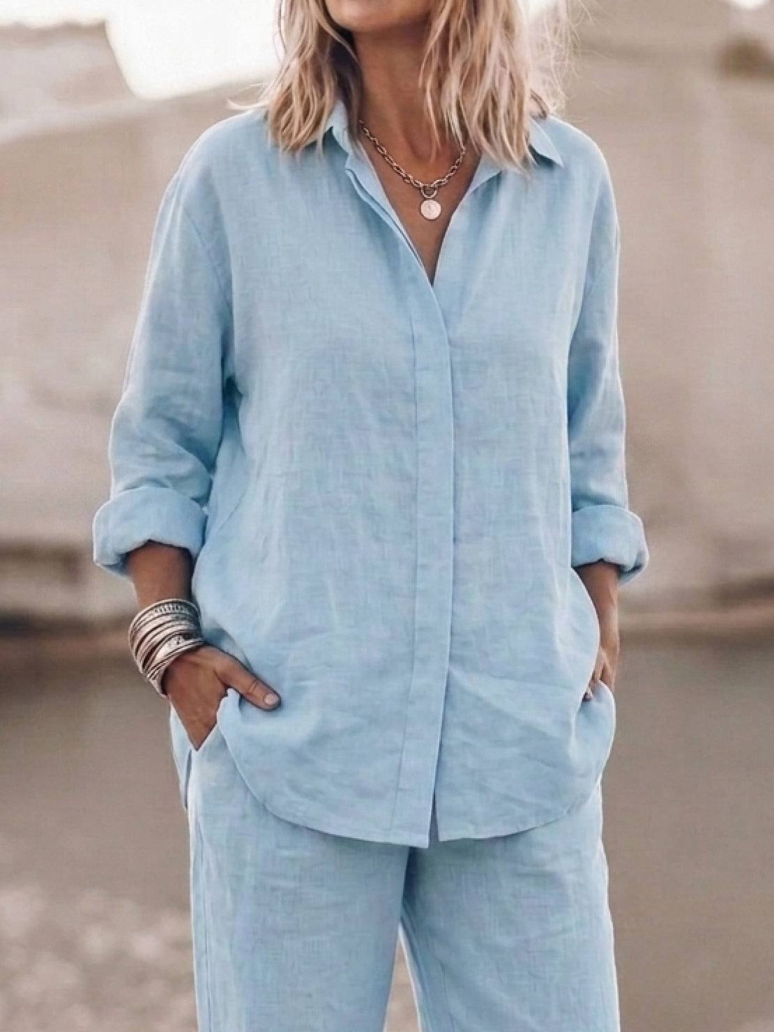 Pure Cotton Relaxed Set