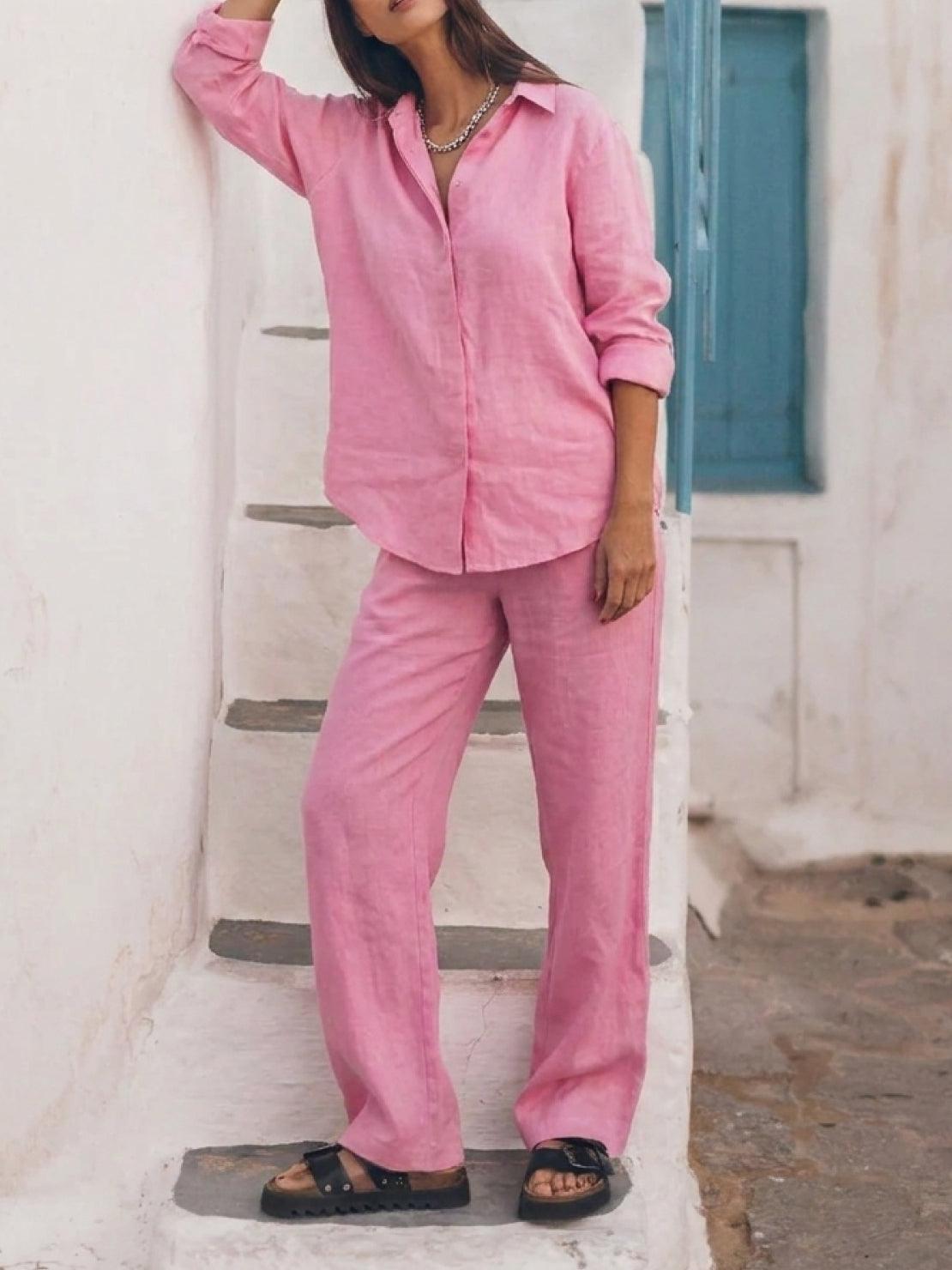 Pure Cotton Relaxed Set