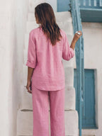 Pure Cotton Relaxed Set