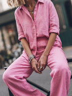 Pure Cotton Relaxed Set