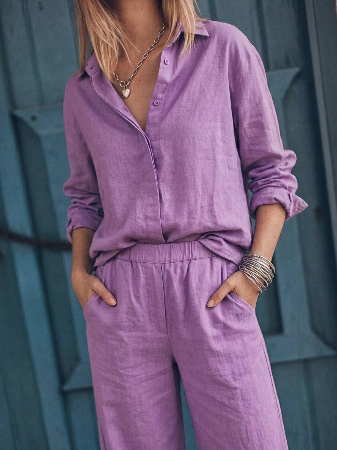 Pure Cotton Relaxed Set