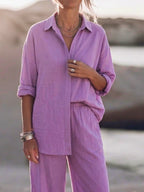 Pure Cotton Relaxed Set