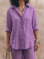 Pure Cotton Relaxed Set