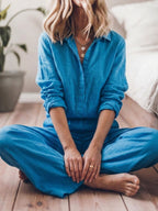 Pure Cotton Relaxed Set