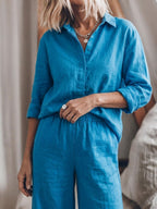 Pure Cotton Relaxed Set