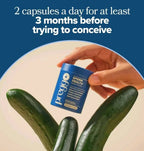 Preggo Sperm Health Capsules for Men for Sperm Count and Motility, 60 Vegan Caps