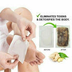 100pcs Foot Pads Toxins Fit Health Care Patch Cleanse Adhesive Slim Serenzza