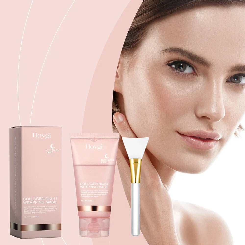 Collagen Overnight Peel-Off Facial Mask – Skin Renewal & Deep Hydration