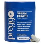 Preggo Sperm Health Capsules for Men for Sperm Count and Motility, 60 Vegan Caps