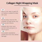 Collagen Overnight Peel-Off Facial Mask – Skin Renewal & Deep Hydration