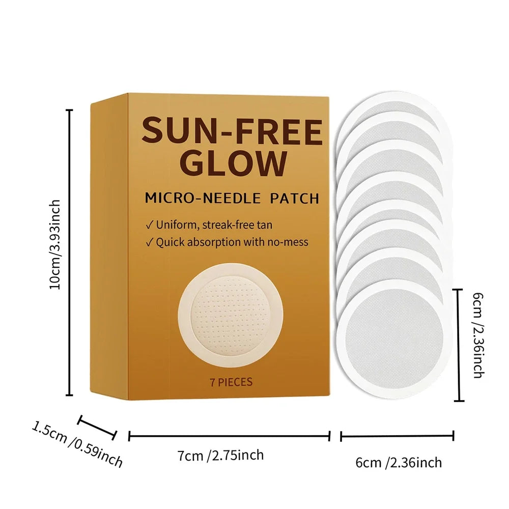 Sun-Free Glow Tanning Patches – Easy, Streak-Free Tan Without Sun Exposure Serenzza