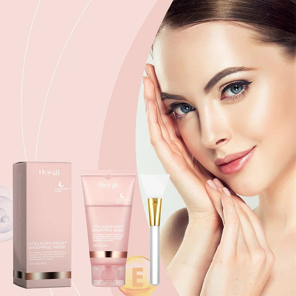 Collagen Overnight Peel-Off Facial Mask – Skin Renewal & Deep Hydration