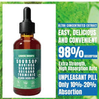 10 in 1 Soursop Bitters Liquid Drops with Sea Moss, Moringa, Turmeric, Black See