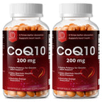 (BUY 1 GET 2)  CoQ-10 240 Softgels Coq10 Co Q10 Coenzyme Heart Support NON GMO US Stock Serenzza