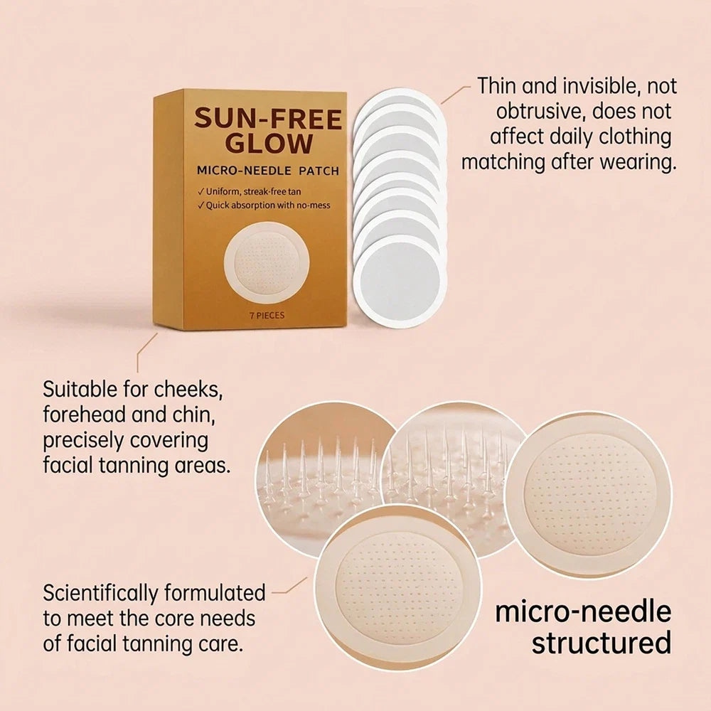Sun-Free Glow Tanning Patches – Easy, Streak-Free Tan Without Sun Exposure Serenzza