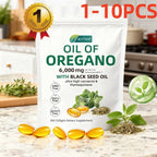 Oil of Oregano 300 Softgels with Black Seed Oil - 6000mg Oregano Oil Strength