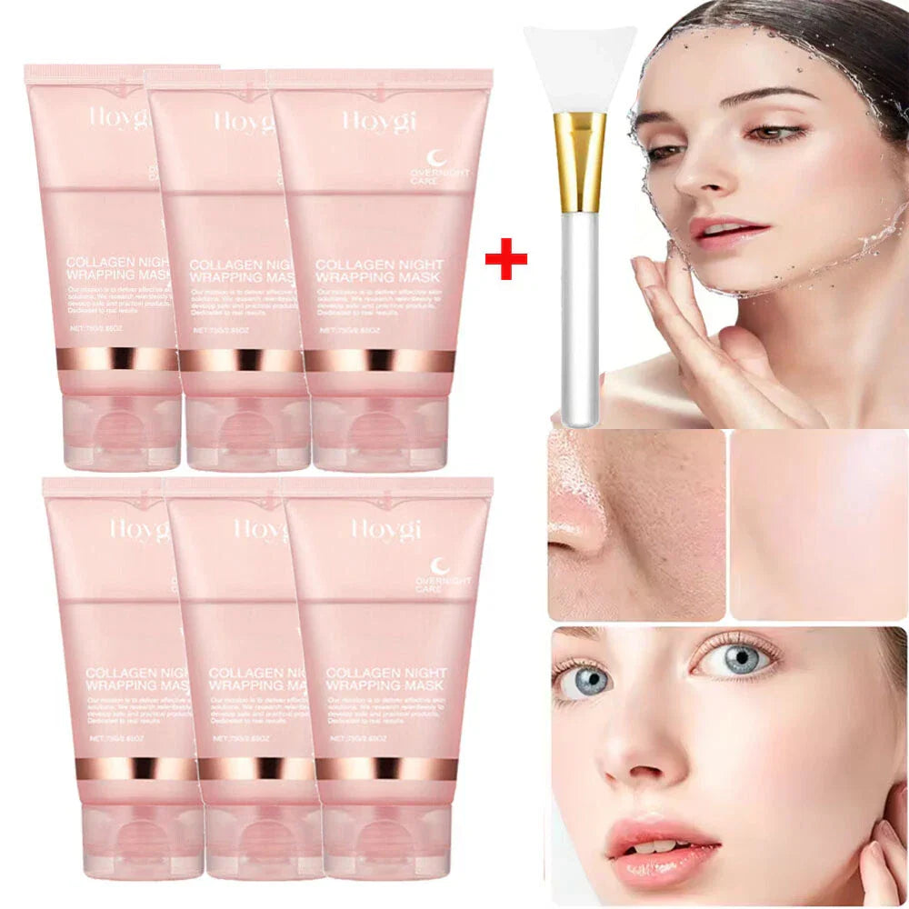 Collagen Overnight Peel-Off Facial Mask – Skin Renewal & Deep Hydration