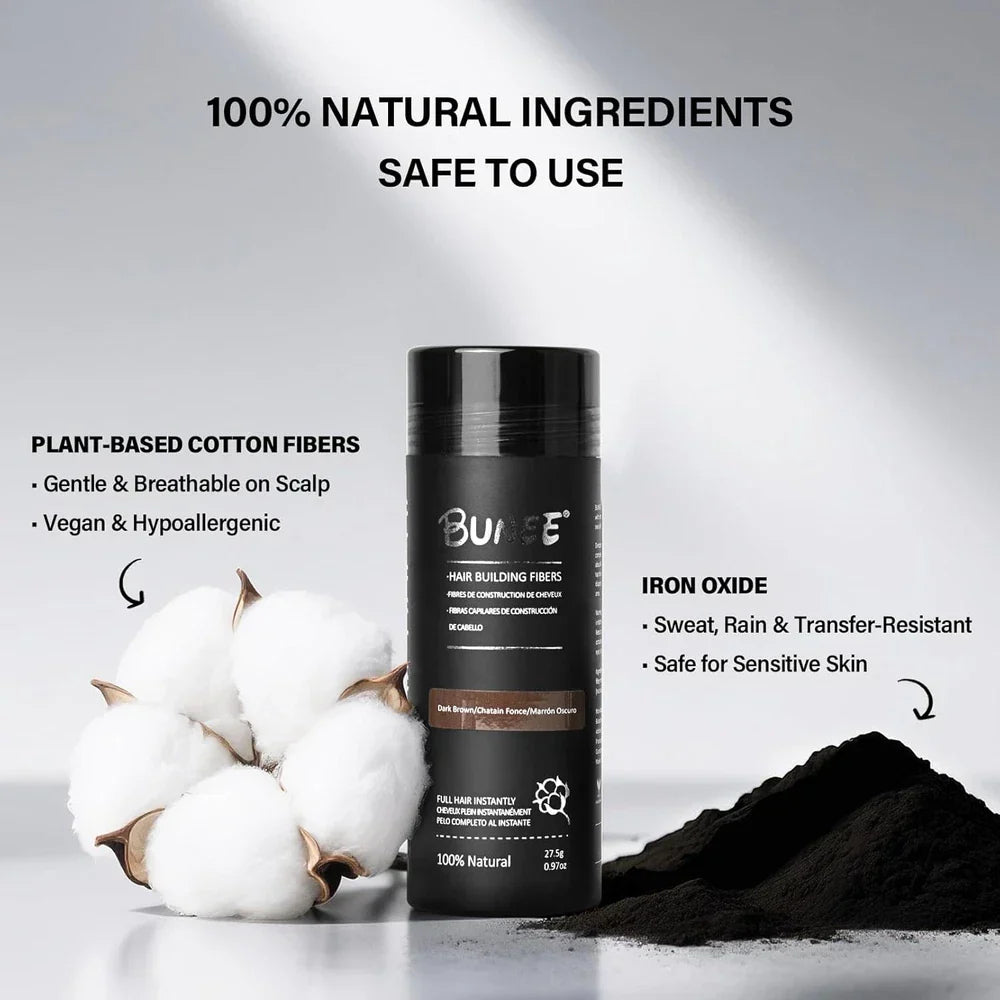 Hair Building Fibers for Thinning Hair for Men Women, 2-In-1 Kit- Enhancements B