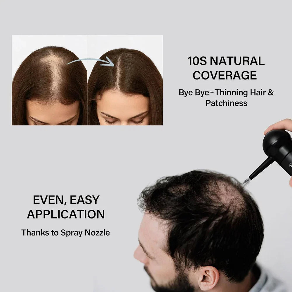 Hair Building Fibers for Thinning Hair for Men Women, 2-In-1 Kit- Enhancements B