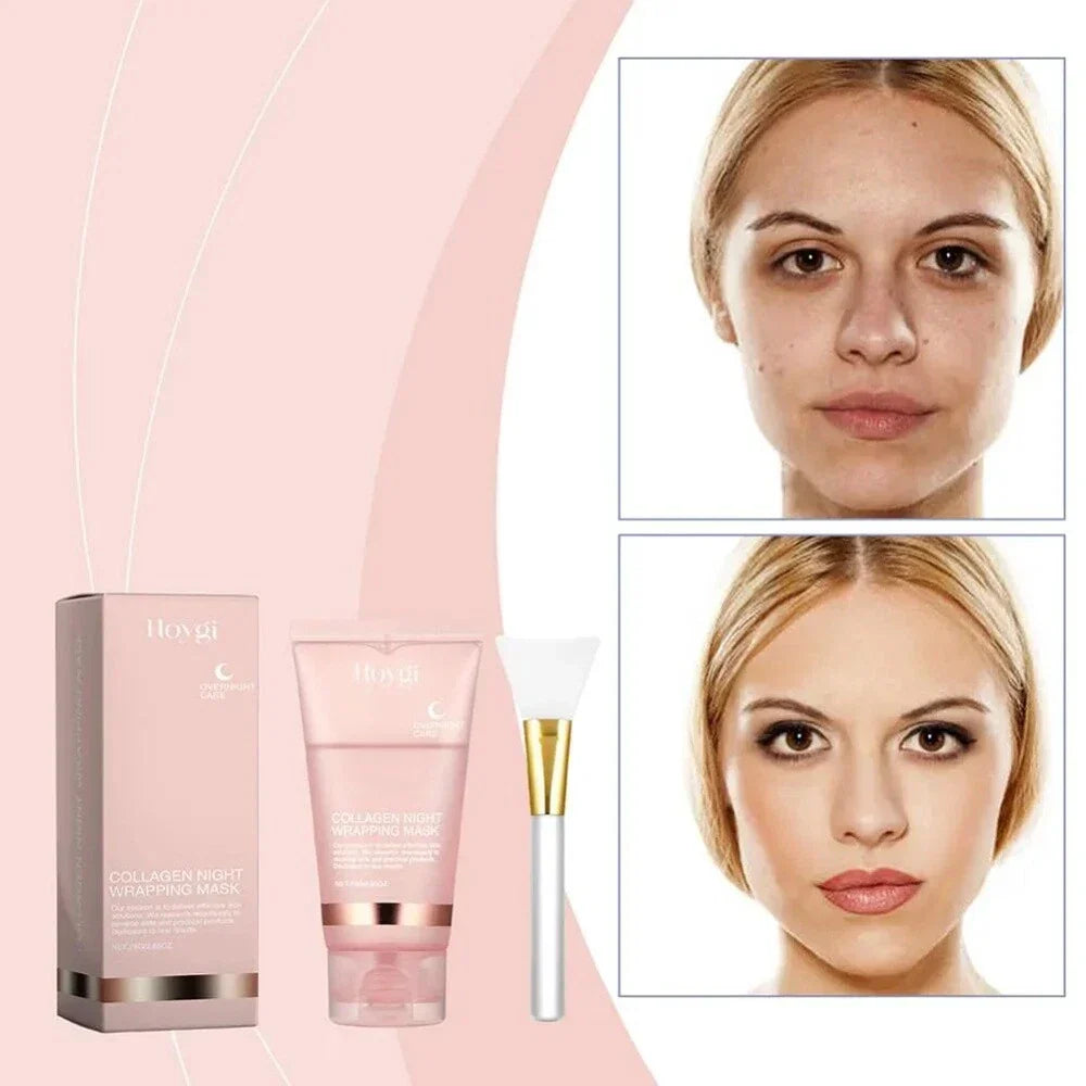 Collagen Overnight Peel-Off Facial Mask – Skin Renewal & Deep Hydration