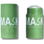 Green Clay Face Mask Clay Cleansing Mask Stick Facial Deep Blackhead Purifying
