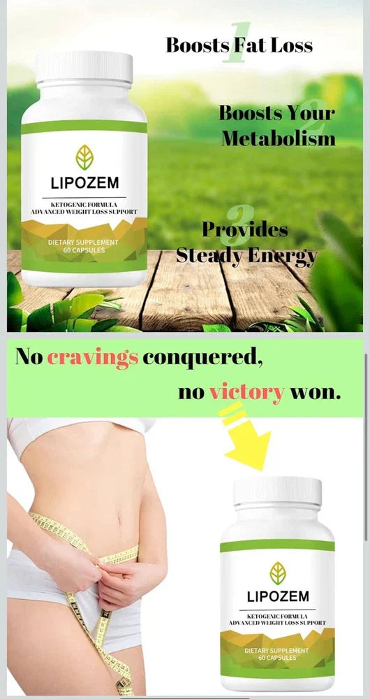 Lipozem Capsules Natural Formula Supplement,Supports Health and Vitality