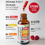 1-3Bottles Vitamin B12 5-in-1 Complex