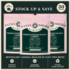 3/2Pack Vital Source Feminine Balance Gummies Hawaiian Pineapple