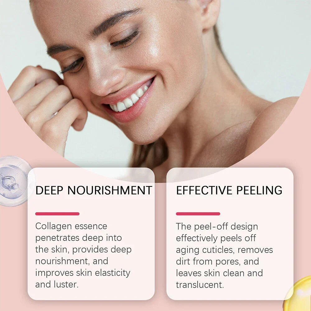Collagen Overnight Peel-Off Facial Mask – Skin Renewal & Deep Hydration