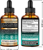 USDA Organic Lymphatic Drainage Supplement - Echinacea | Elderberry | Dandelion