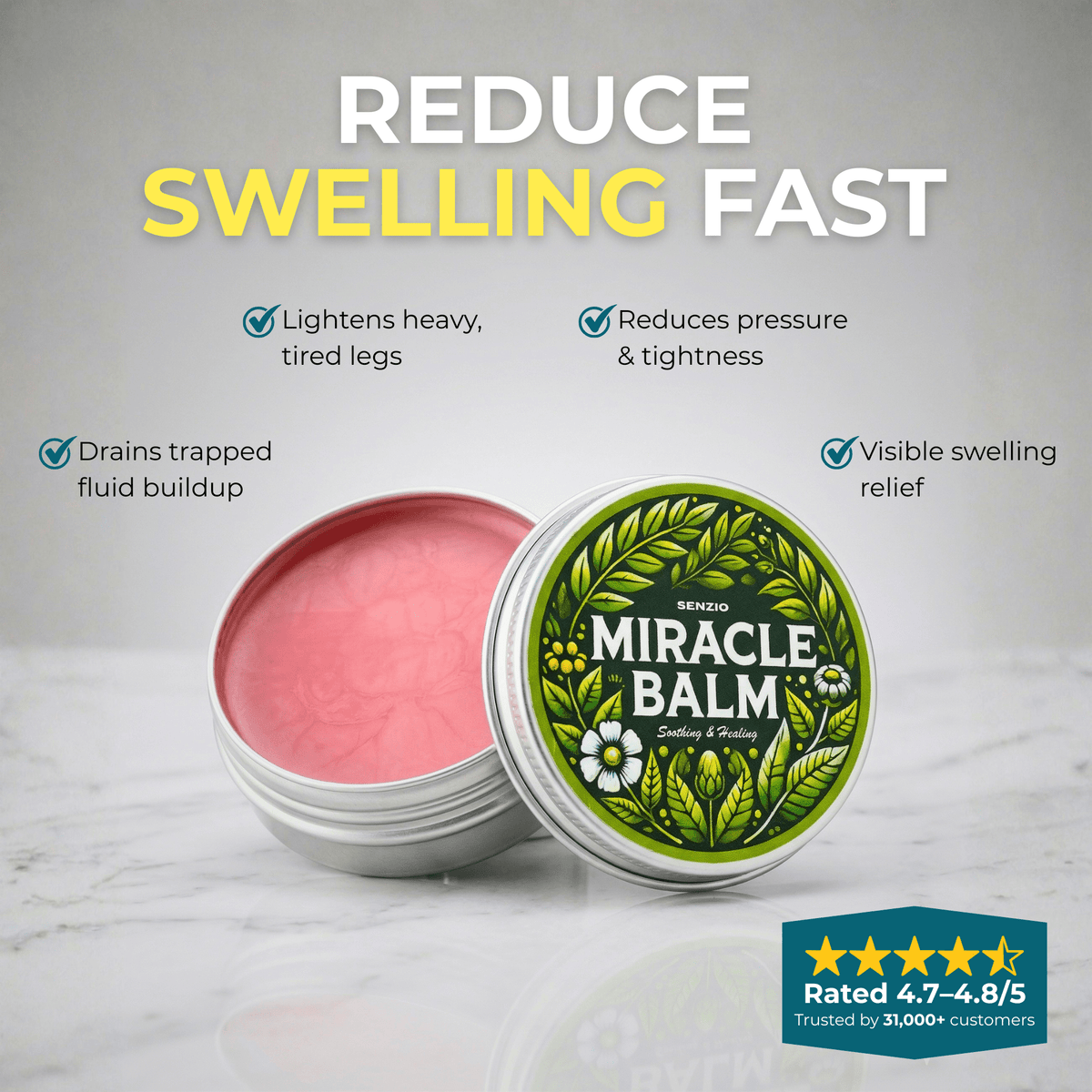 The Senzio Miracle Balm™ Herbal Powerhouse