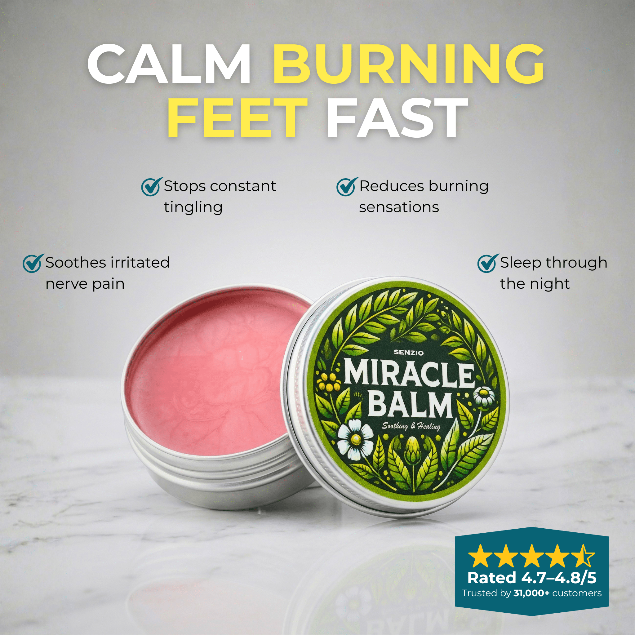 The Senzio Miracle Balm Herbal Powerhouse