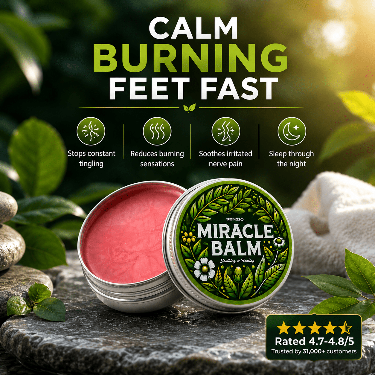 The Senzio Miracle Balm Herbal Powerhouse